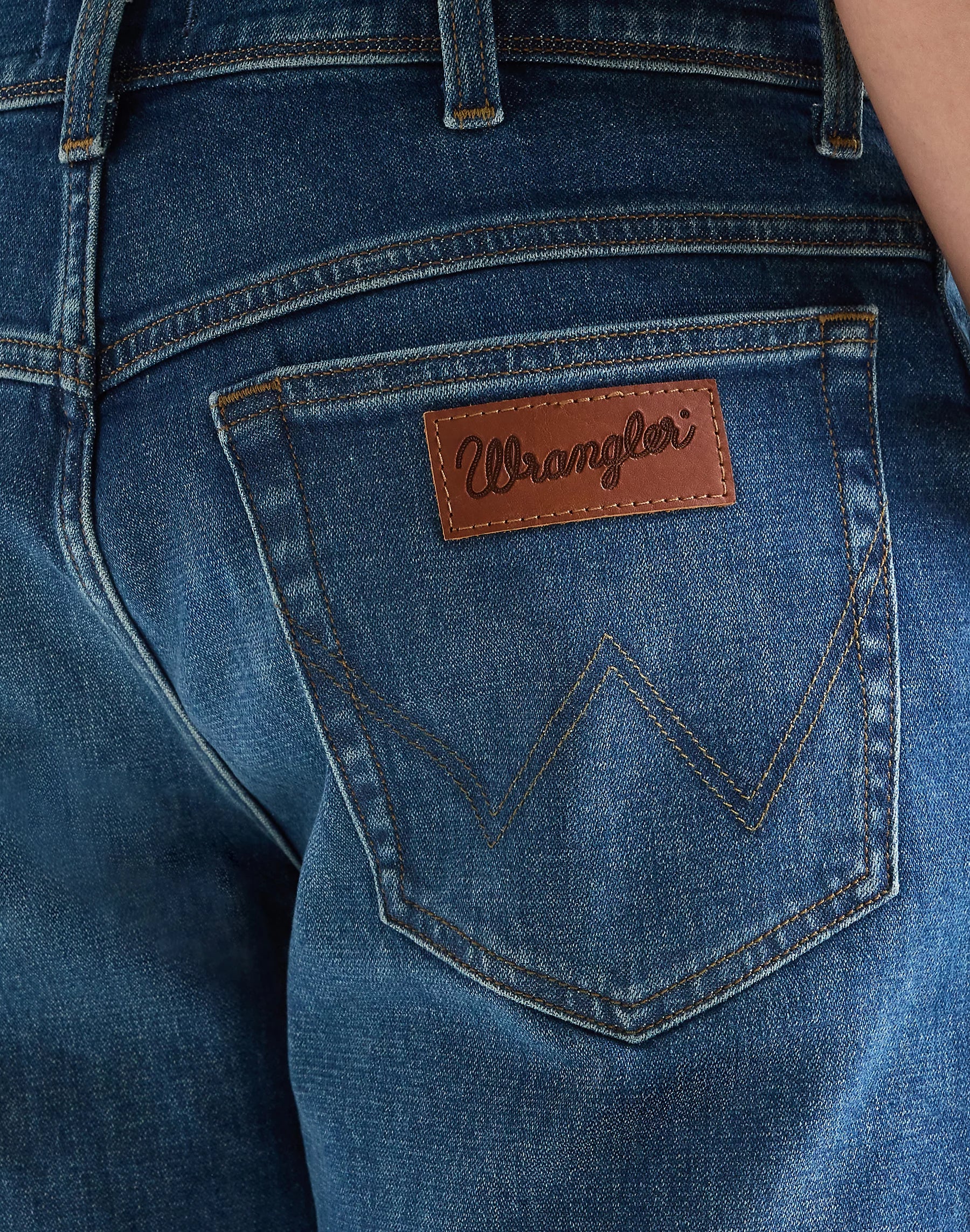 Męskie Szorty Wrangler Texas Shorts Stormforge Blue 112377789