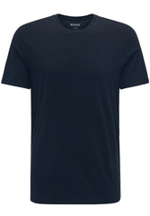 MUSTANG ALEX C EMBROIDERY MĘSKI T-SHIRT KOSZULKA LOGO TEE DARK SAPPHIRE 1015050 4136