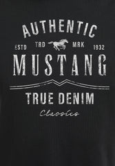 MUSTANG ALEX C PRINT MĘSKI T-SHIRT KOSZULKA NADRUK BLACK 1012768 4142