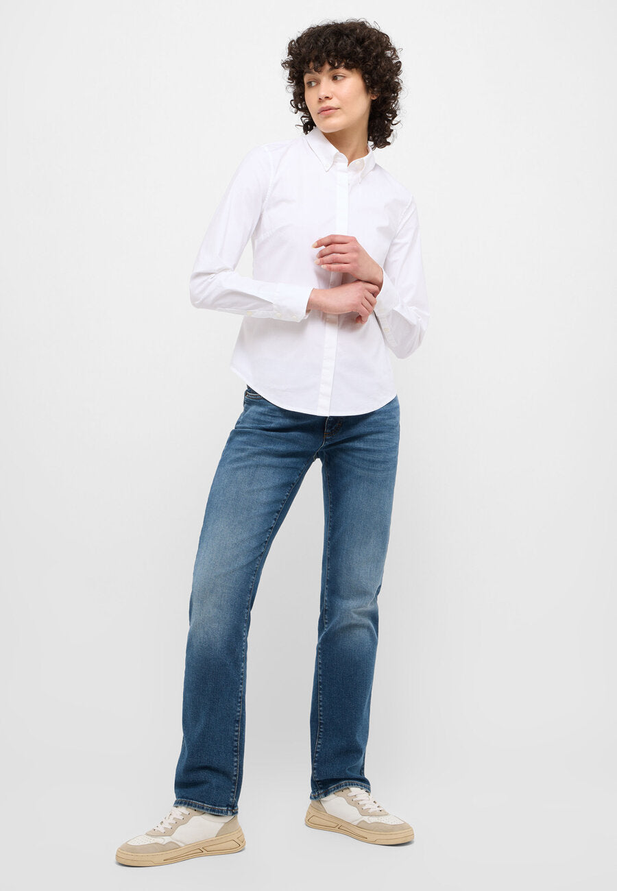 Mustang Allegheny Damska Koszula Na Guziki Elegancka General White 1015418 2045