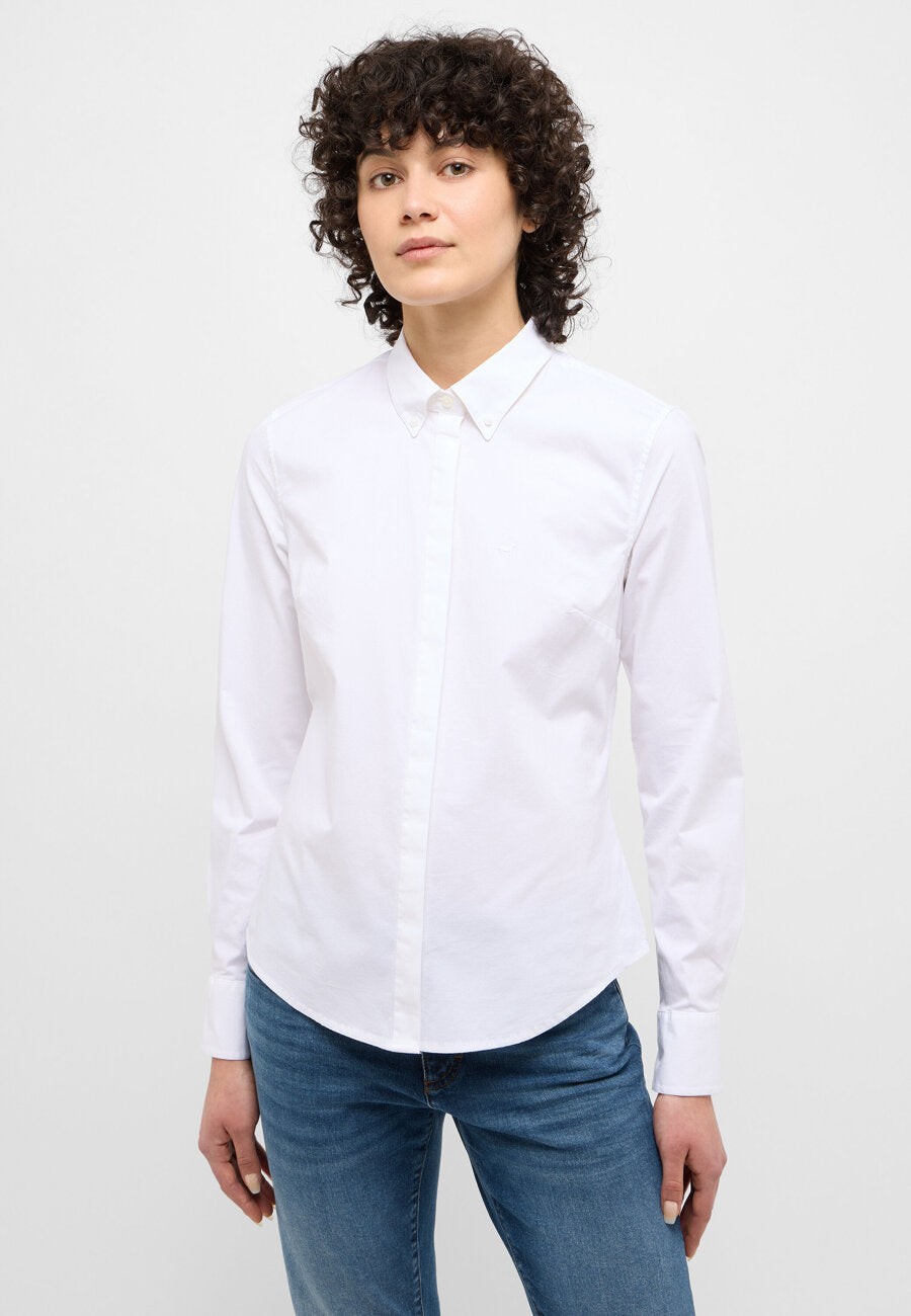 Mustang Allegheny Damska Koszula Na Guziki Elegancka General White 1015418 2045