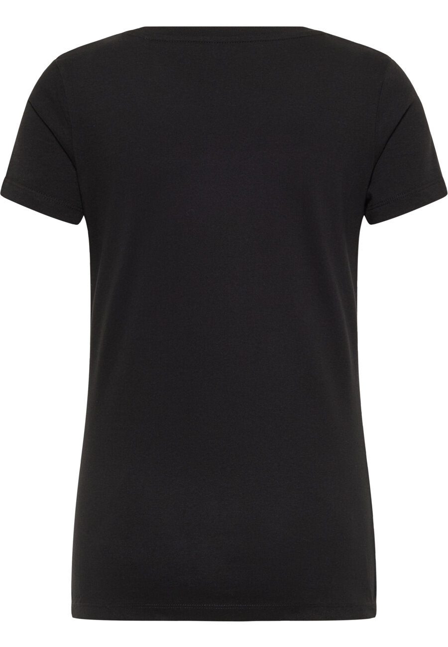 T-Shirt Damski Mustang Alina C Tee Logo Black 1013222 4142