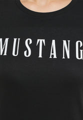T-Shirt Damski Mustang Alina C Tee Logo Black 1013222 4142