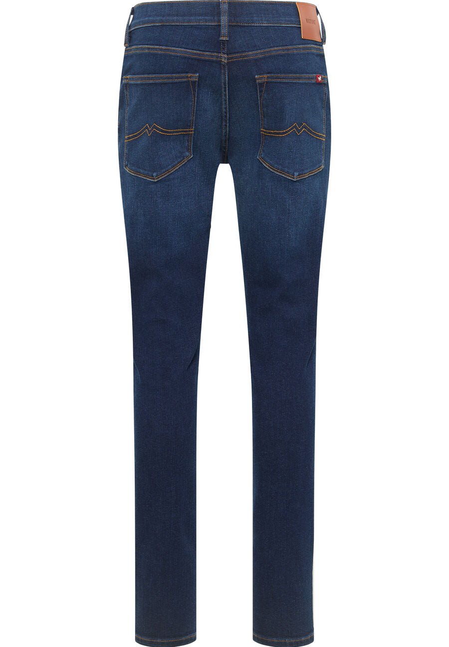 MUSTANG Atlanta Super Skinny MĘSKIE SPODNIE JEANSOWE JEANSY DŻINS Denim Blue 1014583 5000 883