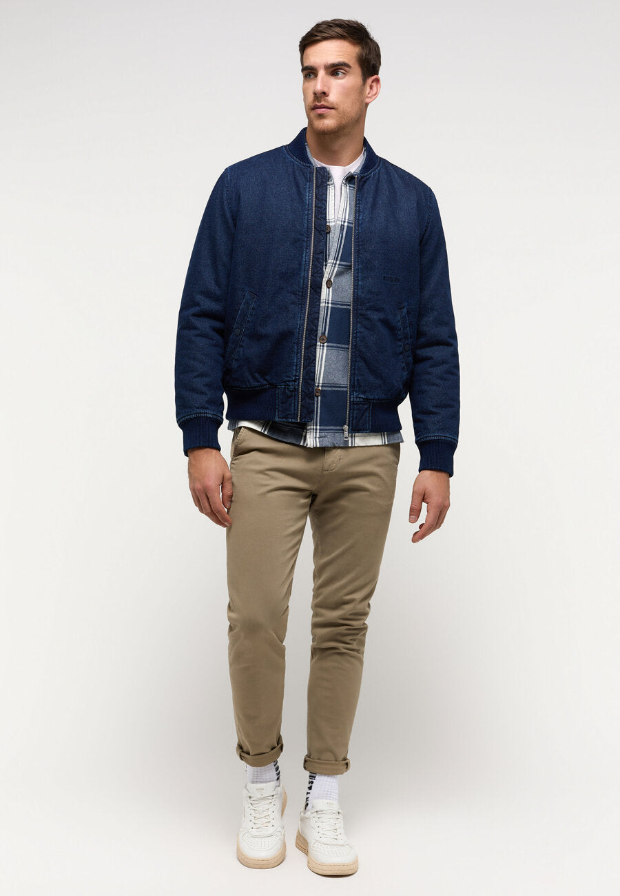 MUSTANG BYRON MĘSKA KURTKA JEANSOWA JEANS DENIM BLUE 1014777 5000 840
