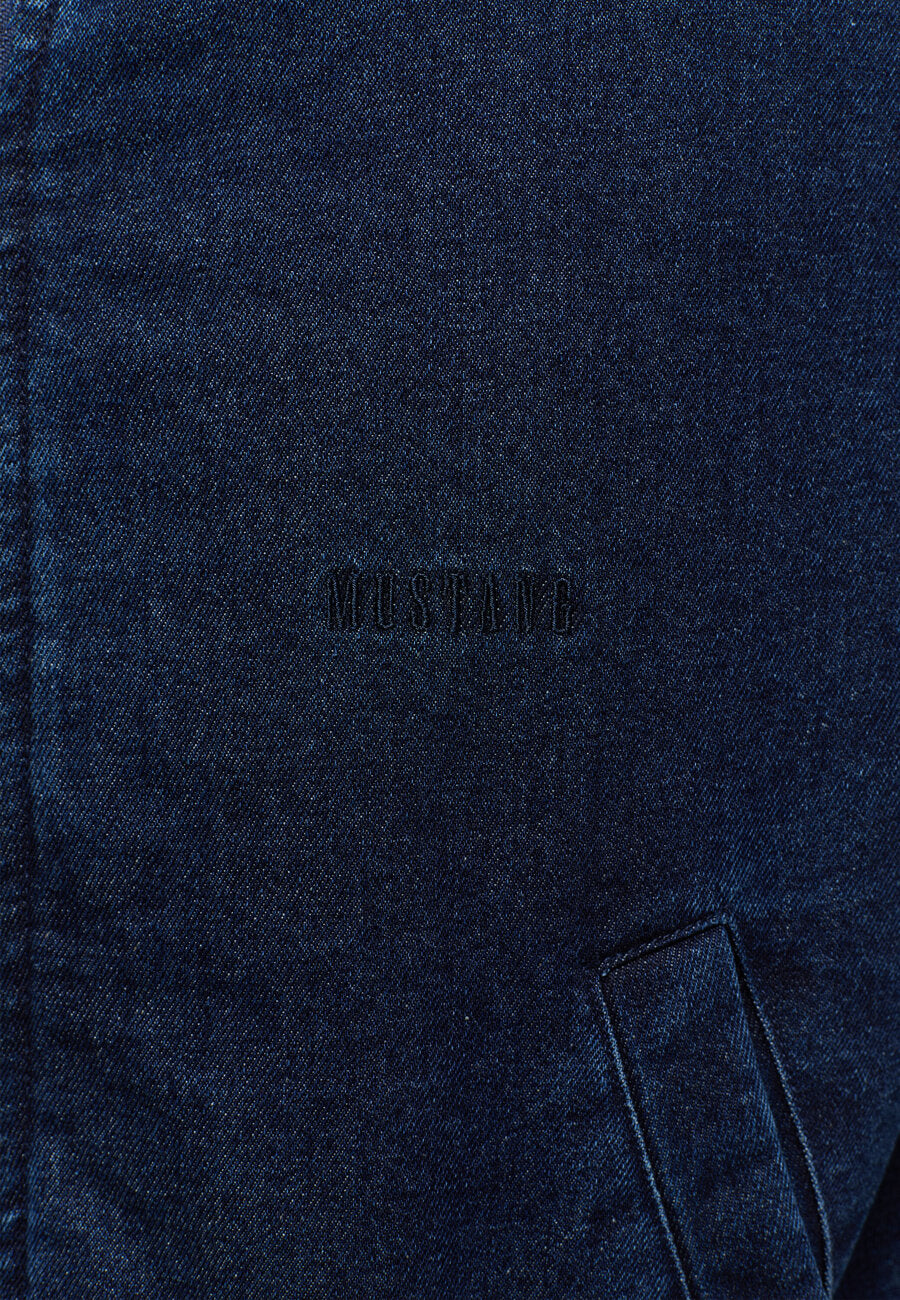 MUSTANG BYRON MĘSKA KURTKA JEANSOWA JEANS DENIM BLUE 1014777 5000 840