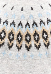 MUSTANG Bloomfield MĘSKI SWETER KLASYCZNY Mid Grey Mélange 1015482 4140