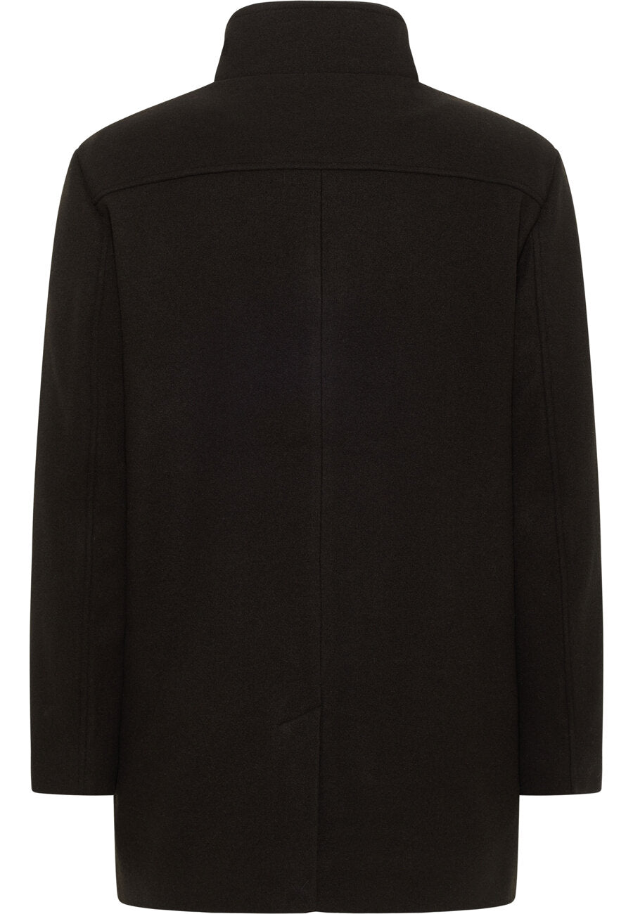 David Winter Coat Męski Płaszcz Ciepły Elegancki Mustang Black 1014179 4142