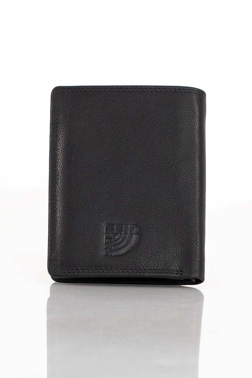 MUSTANG DENIMO HIGH WALLET MĘSKI SKÓRZANY PORTFEL POJEMNY NA KARTY PREMIUM