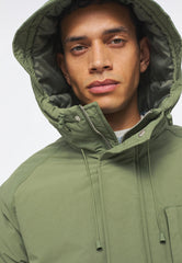 MUSTANG Daniel Washed Parka Four Leaf Clover 1013040 6352
