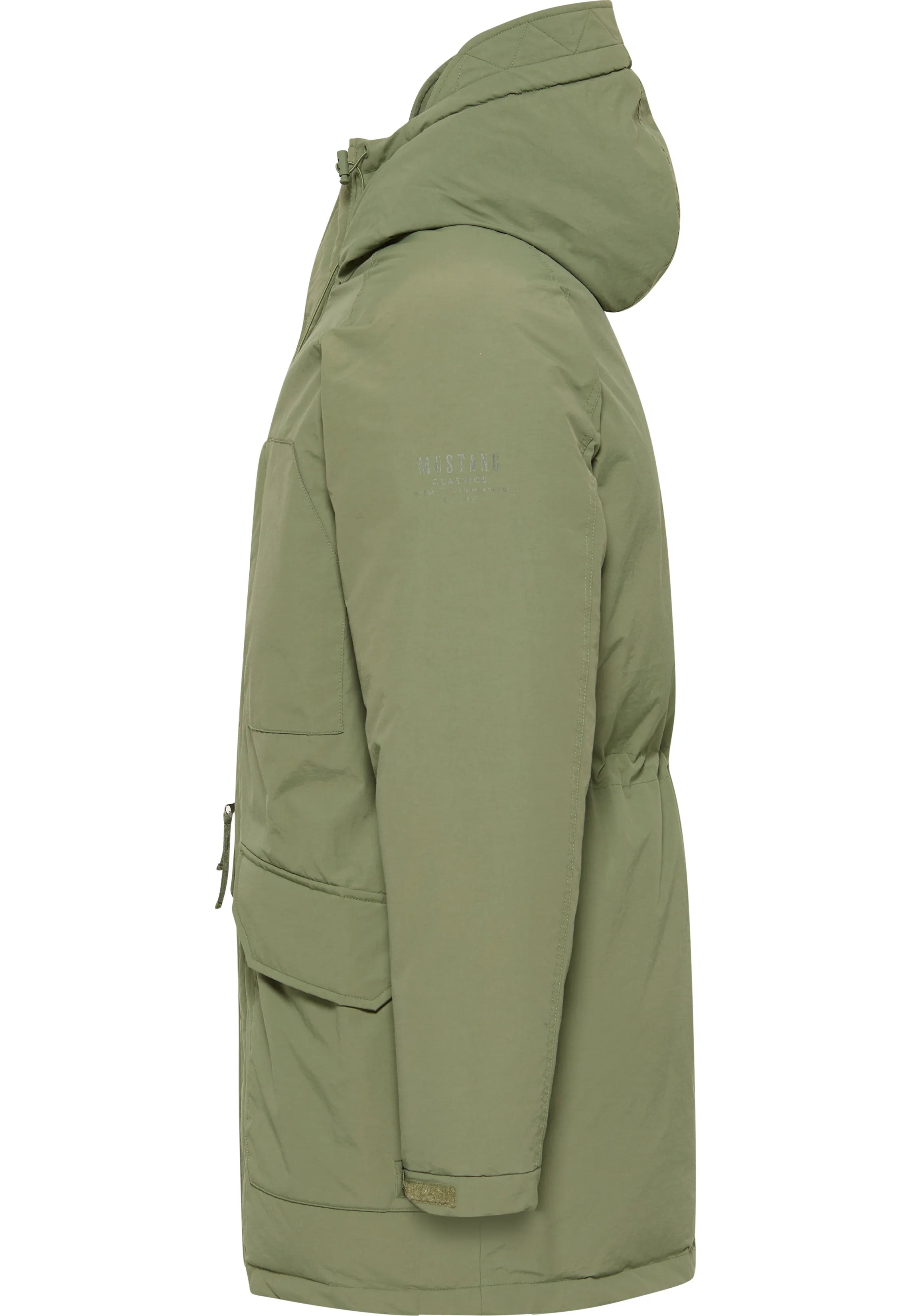 MUSTANG Daniel Washed Parka Four Leaf Clover 1013040 6352