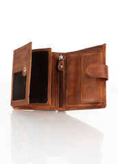 Skórzany Portfel Uniwersalny Rfid Mustang Denimo High Wallet Side Opening