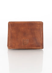 MUSTANG Denimo High Wallet Side Opening With Button MĘSKI SKÓRZANY PORTFEL POJEMNY NA KARTY PREMIUM