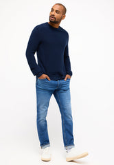 MUSTANG Elliot Dress MĘSKI SWETER Blues 1014921 5334