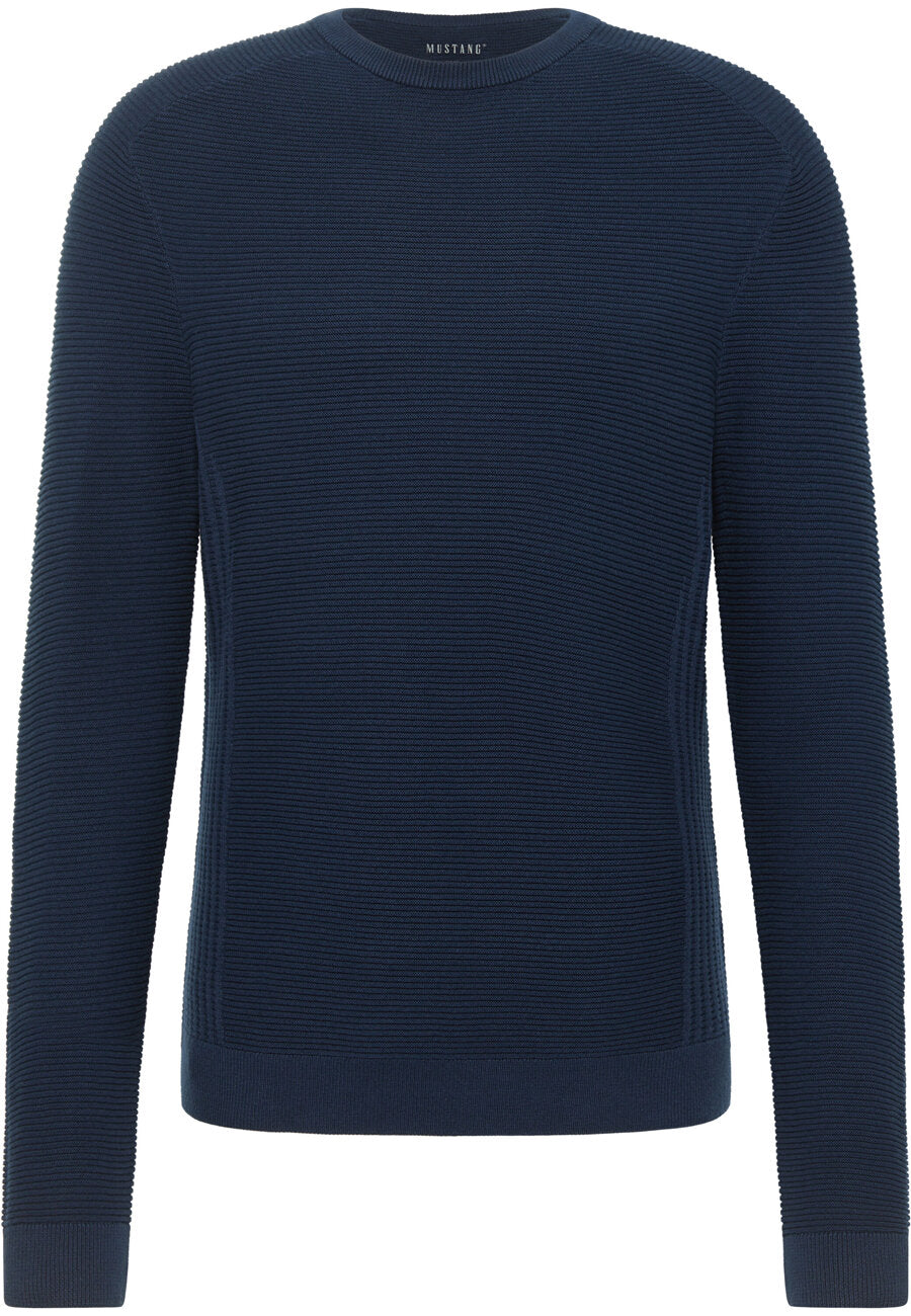 MUSTANG Elliot Dress MĘSKI SWETER Blues 1014921 5334