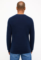 MUSTANG Elliot Dress MĘSKI SWETER Blues 1014921 5334