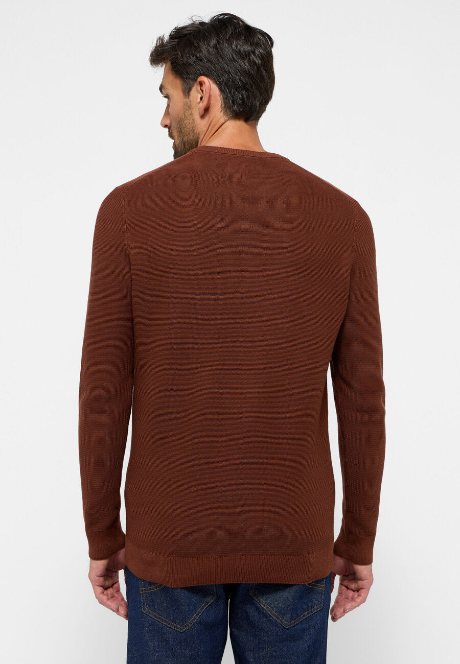 Męski Sweter Mustang Elliot Dress Cinnamon 1015815 3238