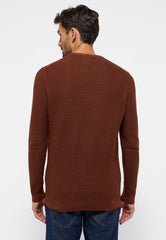 Męski Sweter Mustang Elliot Dress Cinnamon 1015815 3238