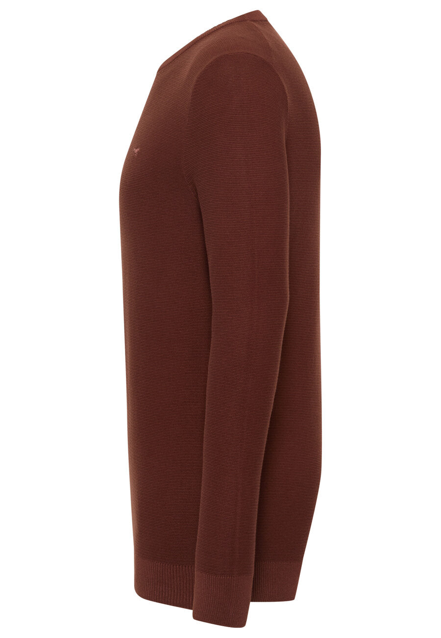 Męski Sweter Mustang Elliot Dress Cinnamon 1015815 3238