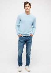 Męski Sweter Mustang Elliot Logo Angel Falls1014920 5283