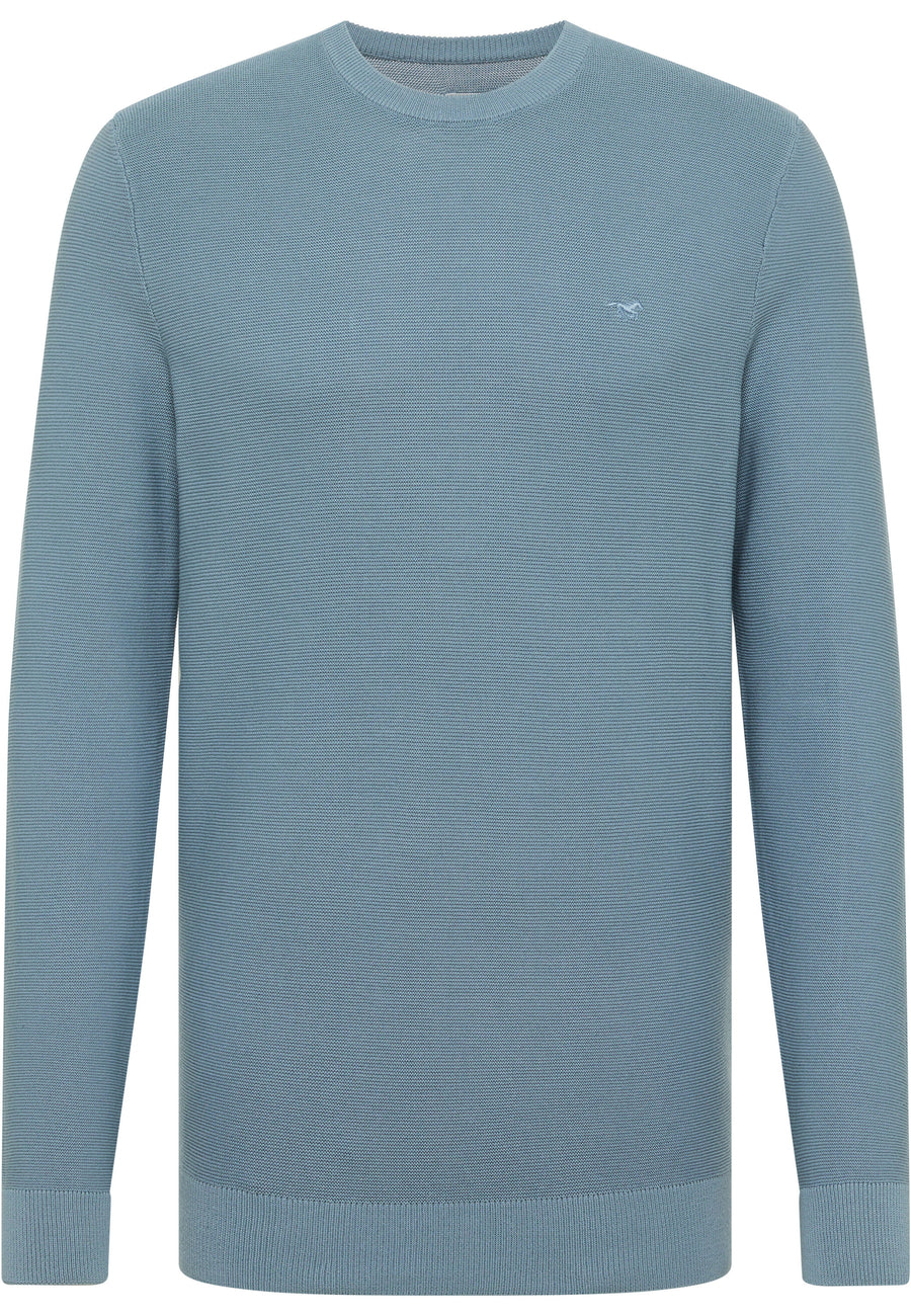 Męski Sweter Mustang Elliot Logo Mountain Spring 1015815 5435