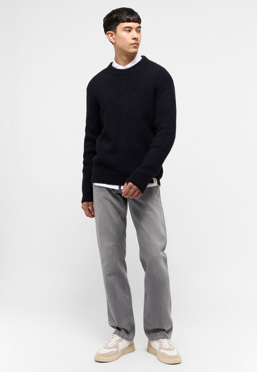 Męski Sweter Mustang Emil C Crew Dark Sapphire 1015801 4136