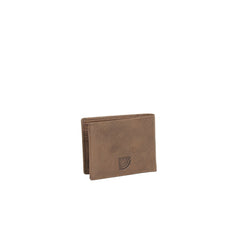 Skórzany Portfel Męski Mustang Fresno Wallet Long Side Opening Coin Pocket Cognac 06.105131