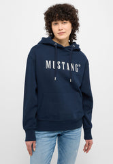 Mustang Margo Damska Bluza Z Kapturem Dark Sapphire 1013934 4136