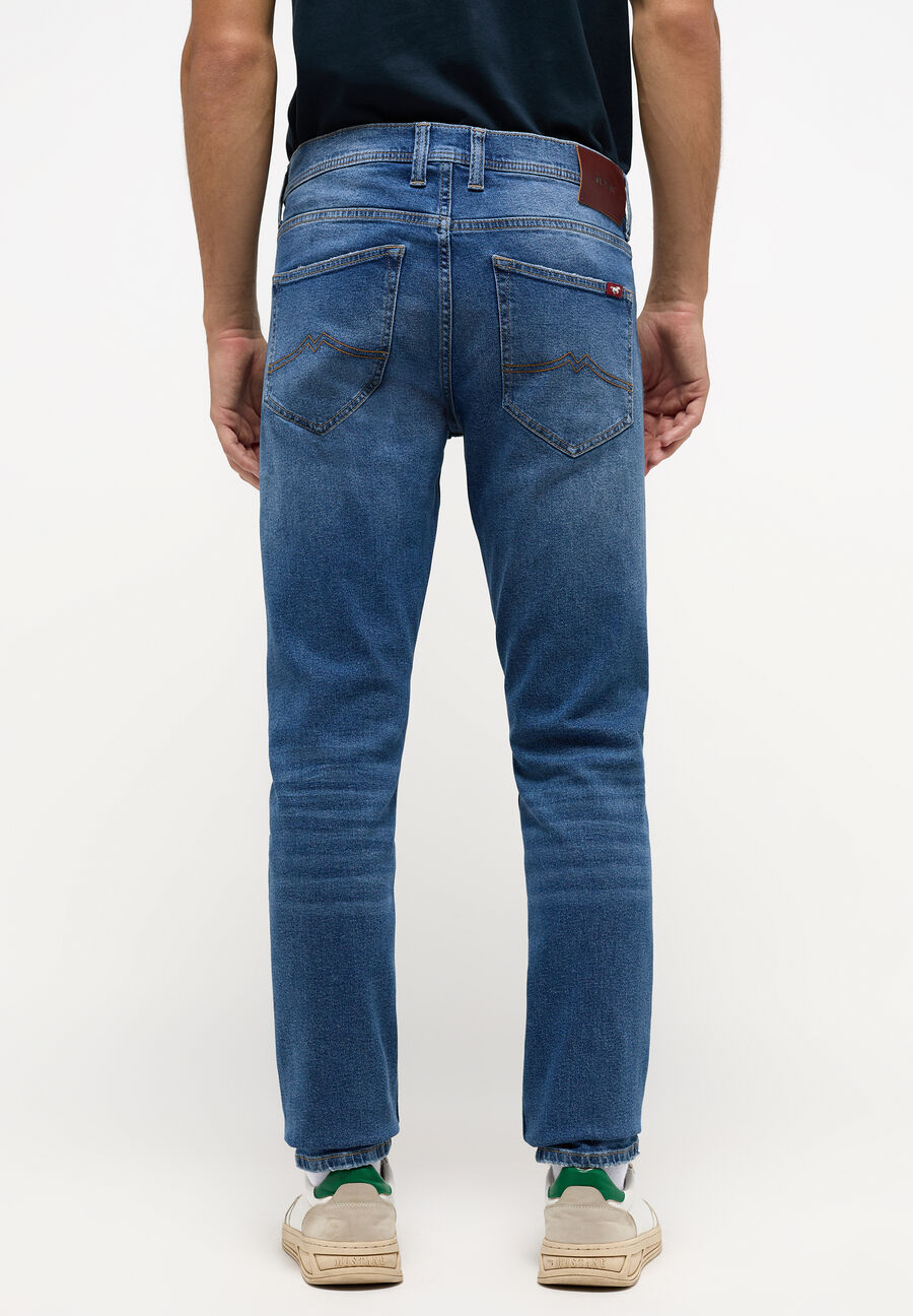MUSTANG OREGON SLIM MĘSKIE SPODNIE JEANSOWE DENIM BLUE 1014595 5000 684