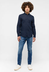 Męskie Spodnie Jeansowe Mustang Oregon Slim Denim Blue 1015547 5000 501
