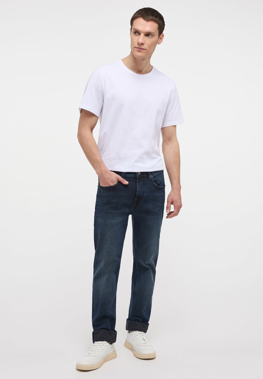 MUSTANG Orlando Slim Męskie Spodnie Jeansowe Denim Blue 1013321 5000 983
