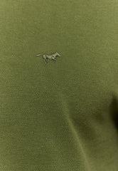 Męska Koszulka Polo Mustang Palco Rifle Green 1015680 6514