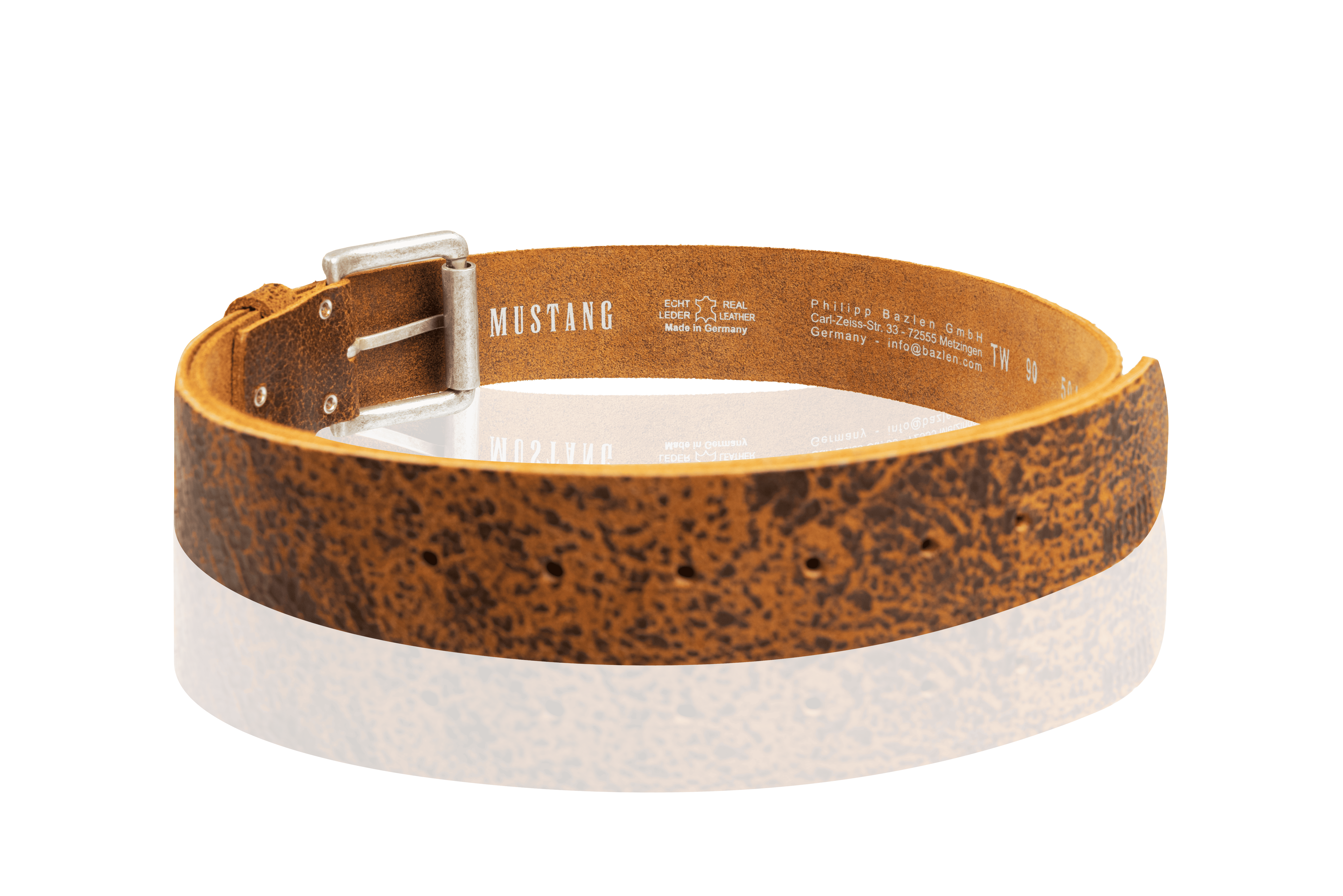 Pasek Skórzany Mustang MUS-M5046 0655 40mm