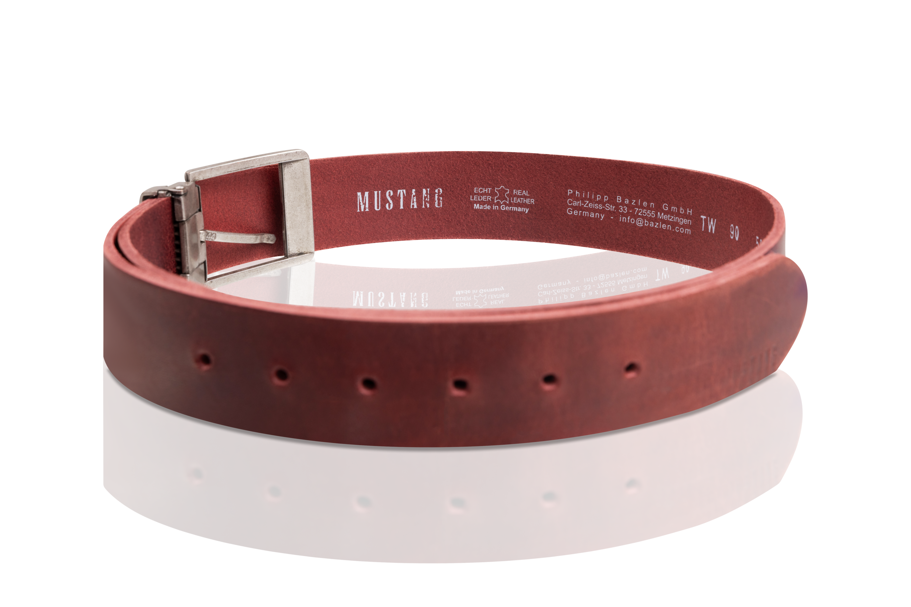 Pasek Skórzany Mustang MUS-M5051 0390 40mm