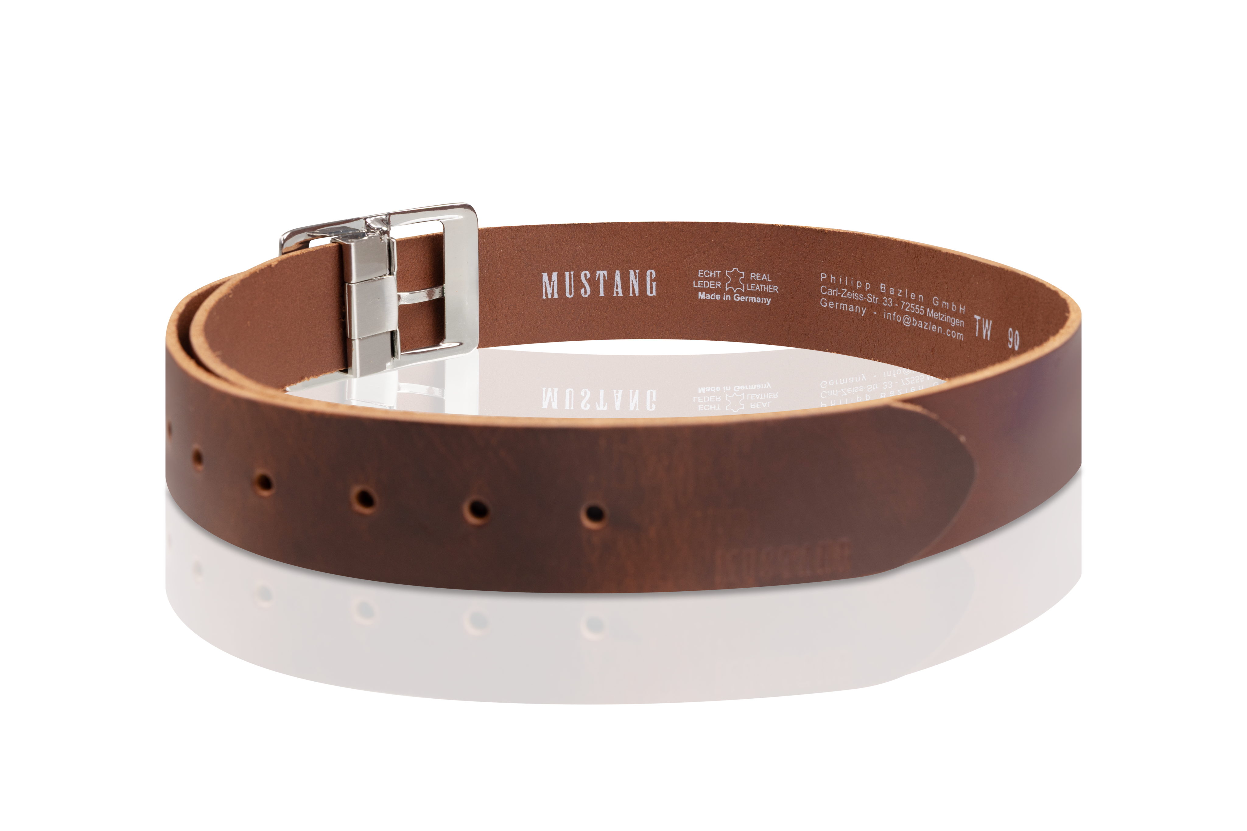 Pasek Skórzany Mustang MUS-M5052 0645 40mm