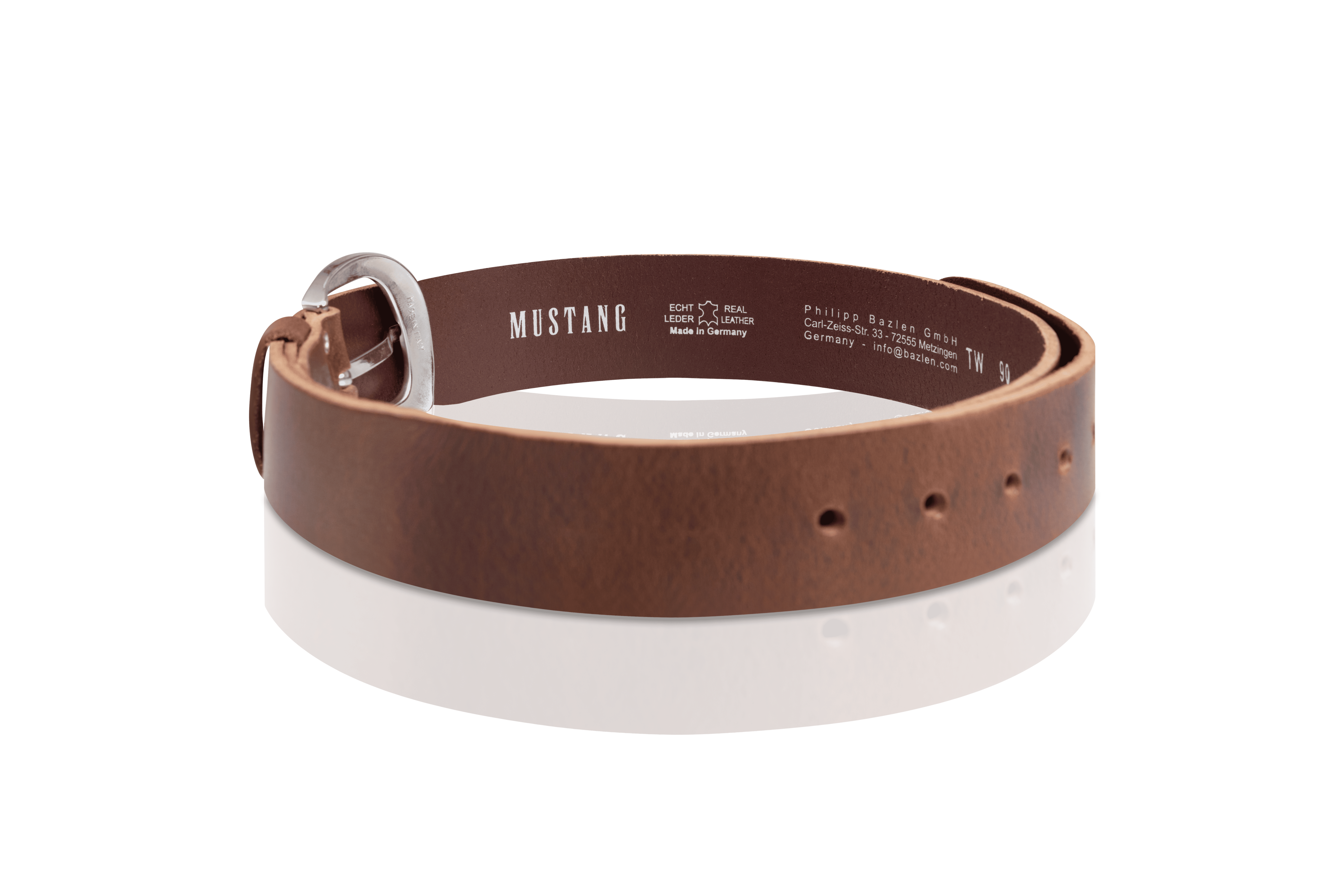 Pasek Skórzany Mustang MUS-W0057 0670 40mm