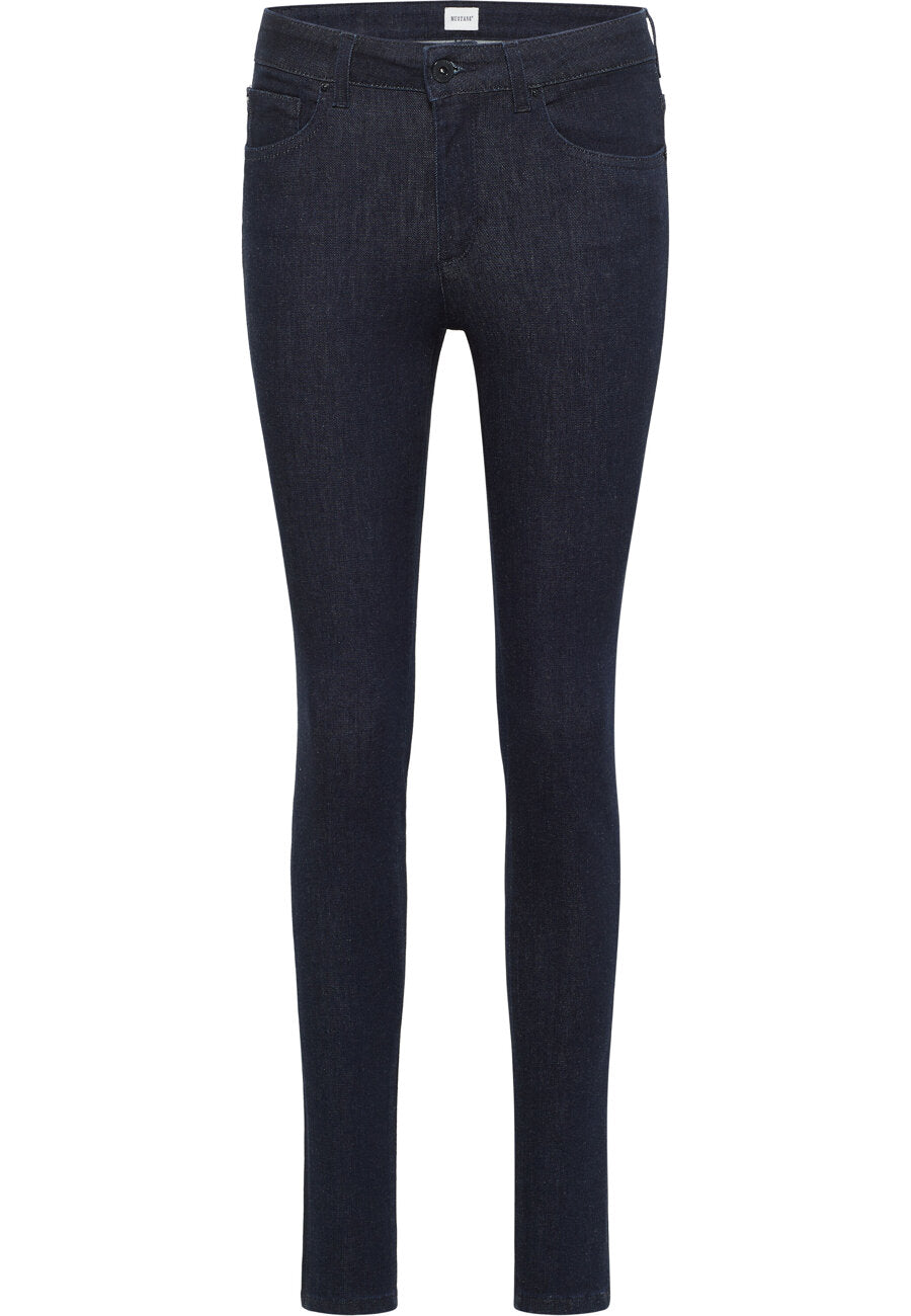 MUSTANG SHELBY SKINNY DAMSKIE SPODNIE JEANSOWE JEANSY DENIM BLUE 1013579 5000 940
