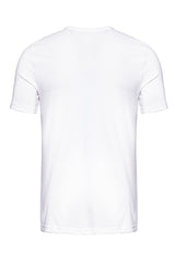 MUSTANG T SHIRT BASIC PRINT TEE GENERAL WHITE 1008372 2045