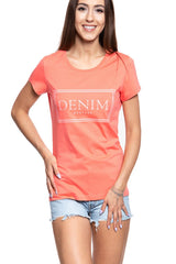 MUSTANG T SHIRT DAMSKI Alexia C Print 1009054 8139