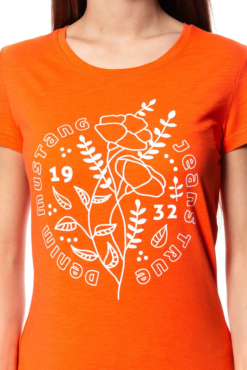 MUSTANG T SHIRT DAMSKI Alexia C Print 1009868 7096