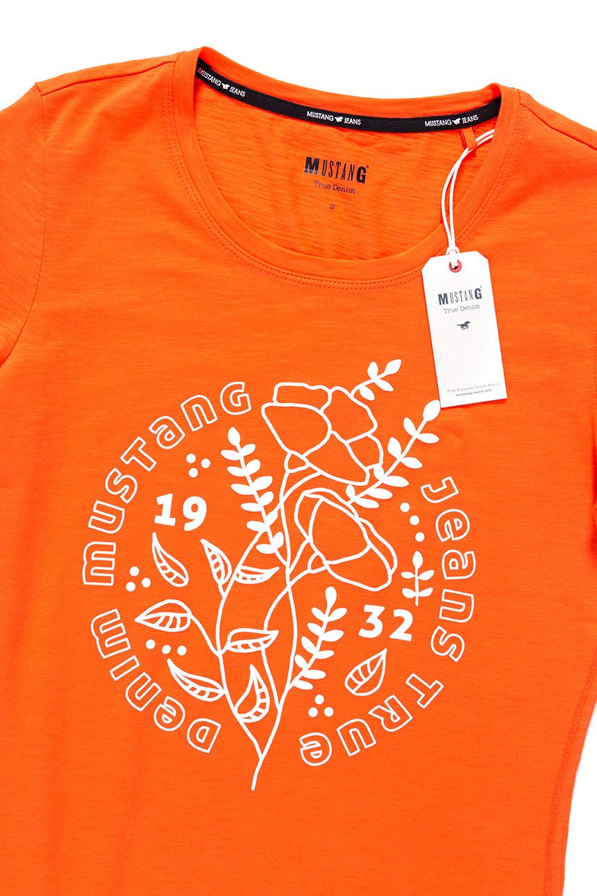 MUSTANG T SHIRT DAMSKI Alexia C Print 1009868 7096
