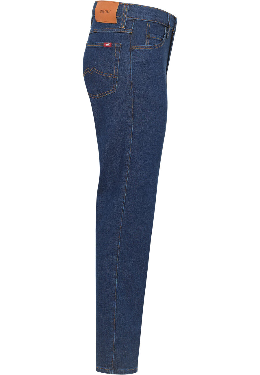 MUSTANG TRAMPER STRAIGHT MĘSKIE SPODNIE JEANSOWE JEANS DENIM BLUE 1014871 5000 900