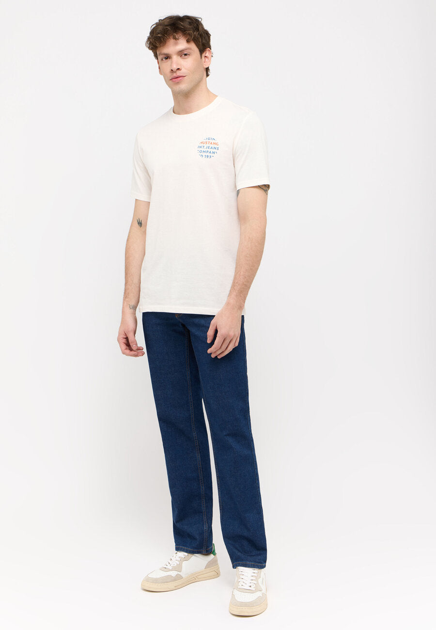 MUSTANG TRAMPER STRAIGHT MĘSKIE SPODNIE JEANSOWE JEANS DENIM BLUE 1014871 5000 900