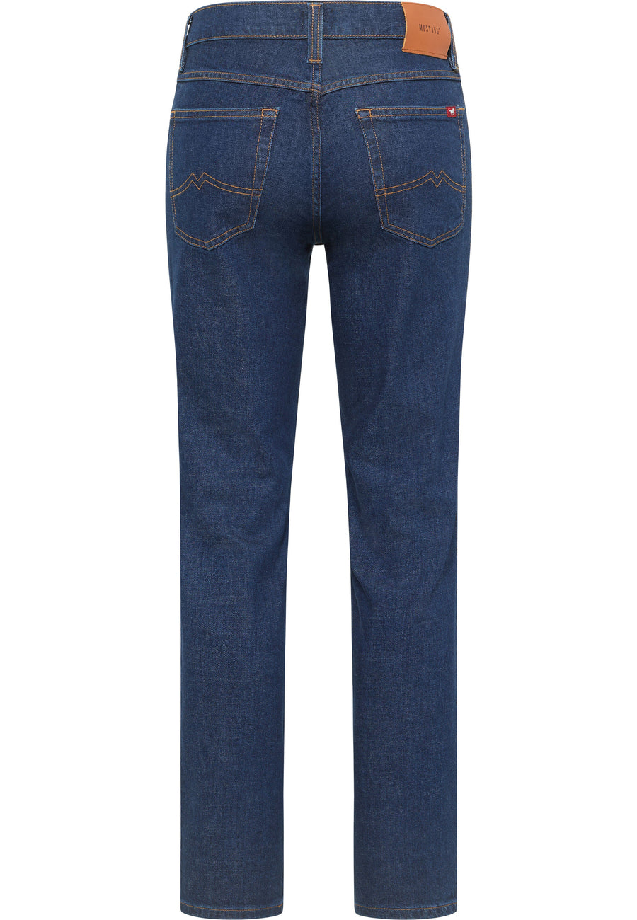 MUSTANG TRAMPER STRAIGHT MĘSKIE SPODNIE JEANSOWE JEANS DENIM BLUE 1014871 5000 900