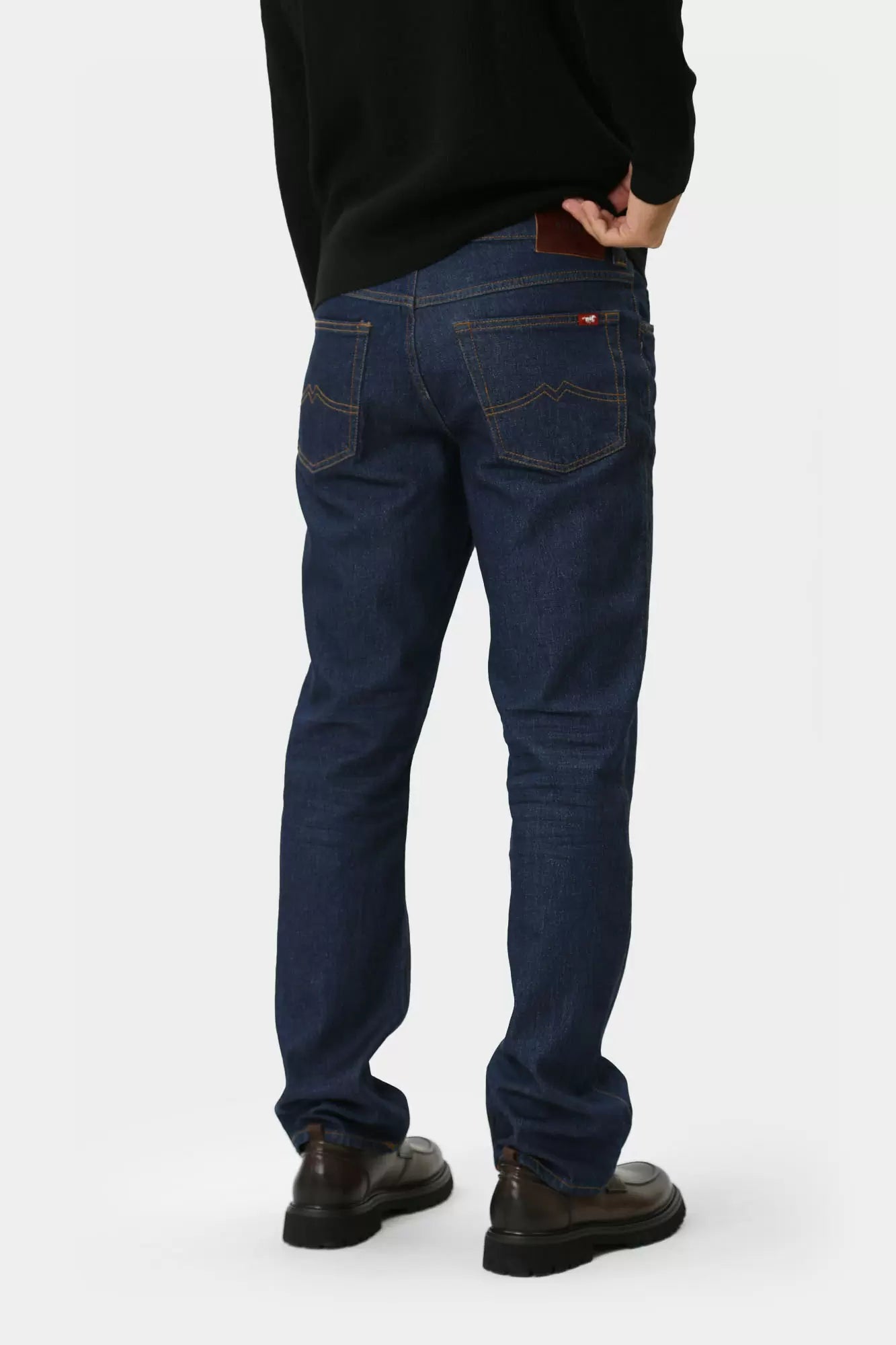 MUSTANG TRAMPER STRAIGHT MĘSKIE SPODNIE JEANSOWE JEANSY DŻINSY DENIM BLUE 1015514 5000 940