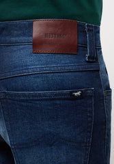 MUSTANG Tramper Straight MĘSKIE SPODNIE JEANSOWE JEANSY DŻINS Denim Blue 1014738 5000 982