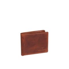 MUSTANG UDINE WALLET MĘSKI SKÓRZANY PORTFEL PREMIUM POJEMNY NA KARTY SKÓRA COGNAC 06.101831