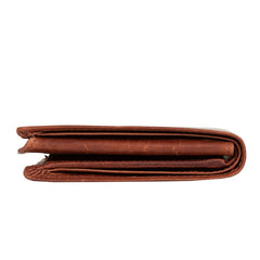 MUSTANG UDINE WALLET MĘSKI SKÓRZANY PORTFEL PREMIUM POJEMNY NA KARTY SKÓRA COGNAC 06.101831