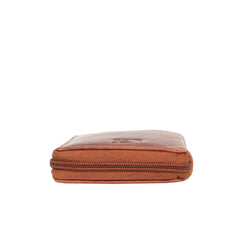 Skórzany Portfel Uniwersalny Mustang Udine Wallet Cognac 06.102131