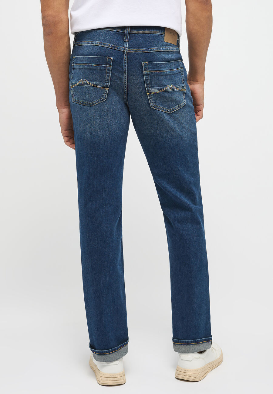 MUSTANG WASHINGTON MĘSKIE SPODNIE JEANSOWE DENIM BLUE 1007640 5000 881